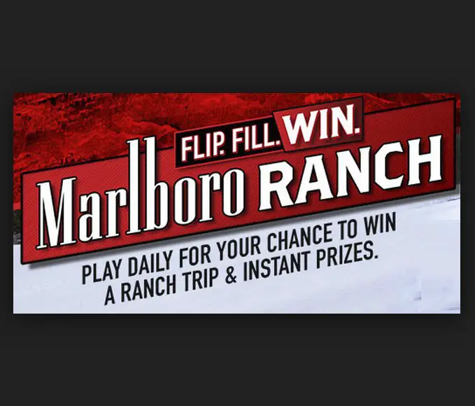 Flip. Fill. Win. Instant Win Sweepstakes