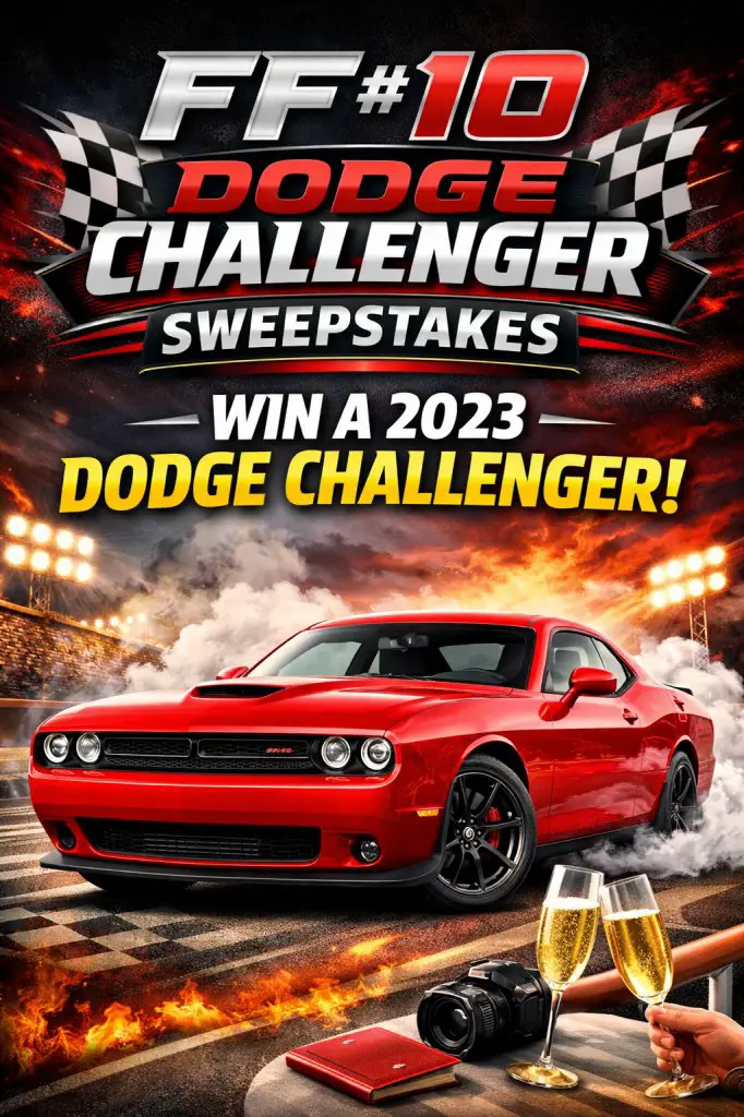 Flipit Factory FF #10 Sweepstakes – Win A 2023 Dodge Challenger