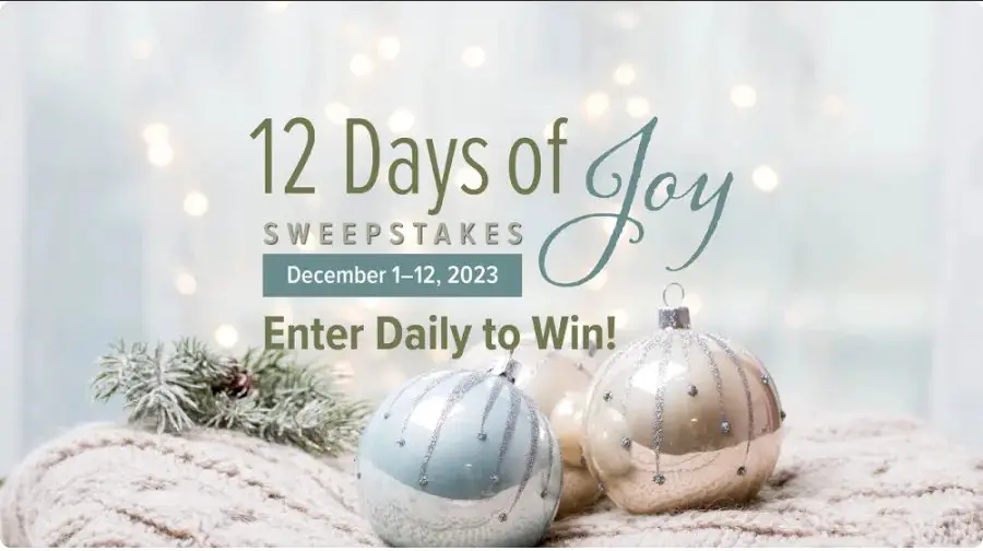 Flora Health 12 Days Of Joy Giveaway - Win Free Gift Cards (12 Daily Winners)
