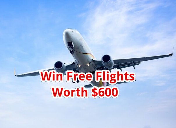 Flytrippers Flight Giveaway - Win Free Flights Worth $600