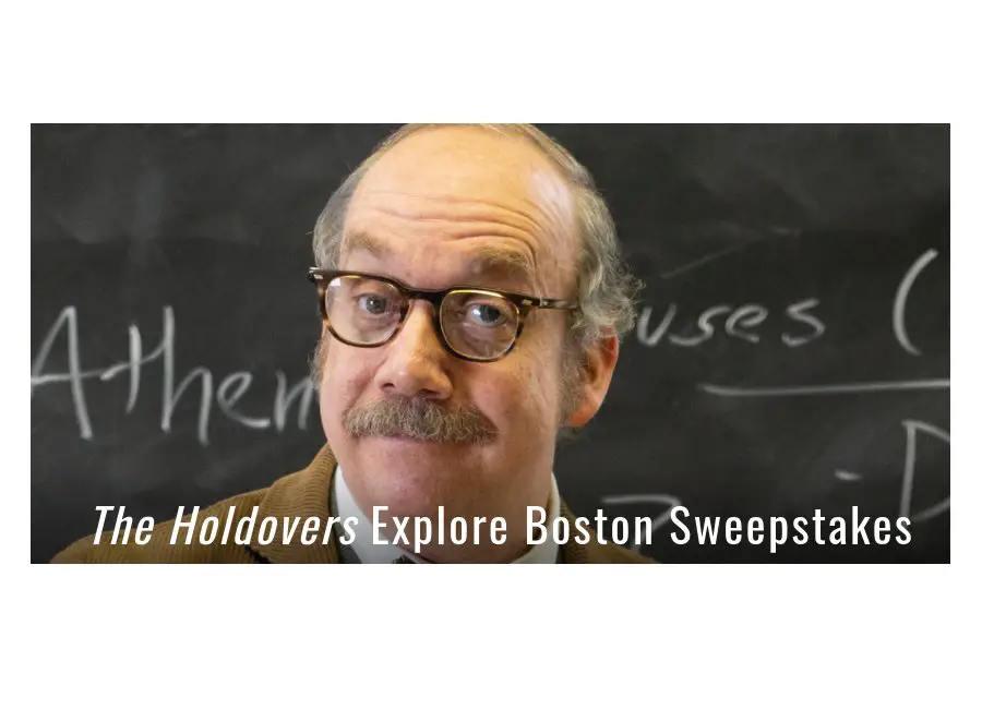 Focus Features The Holdovers Explore Boston Sweepstakes - Win A Getaway To Boston, MA