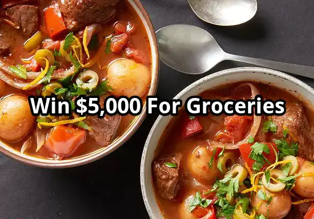 Food & Wine Grocery Sweepstakes - Win $5,000 To Spend On Groceries