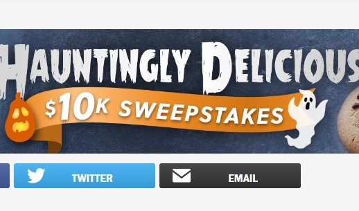 Food Network Hauntingly Delicious $10k Sweepstakes - Win $10,000 Cash