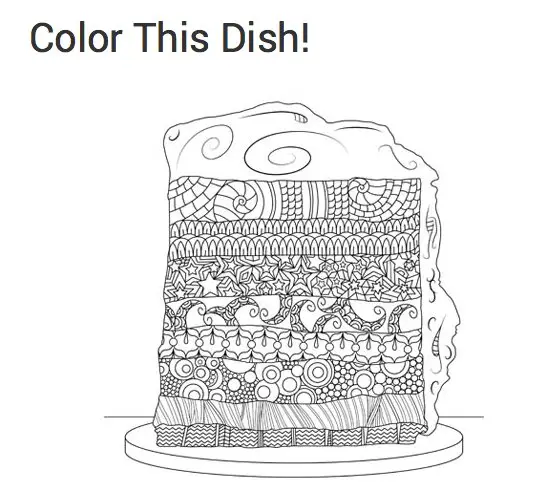 A Cool Winner will be named in The Food Network Magazine Color This Dish Contest
