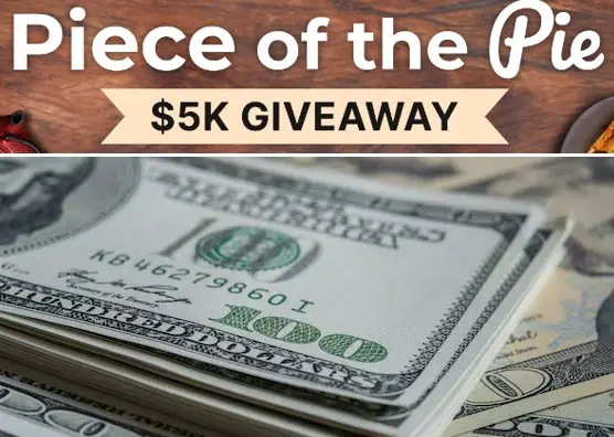 Food Network Piece of Pie $5k Giveaway  - Win $5,000 Cash