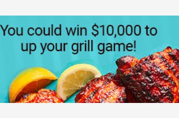 Food Network Ready To Grill $10,000 Giveaway