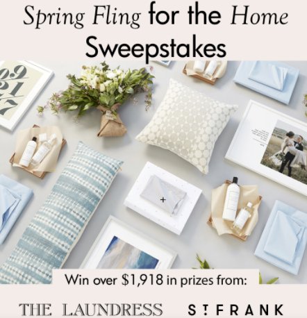 For the Home Sweepstakes 2018