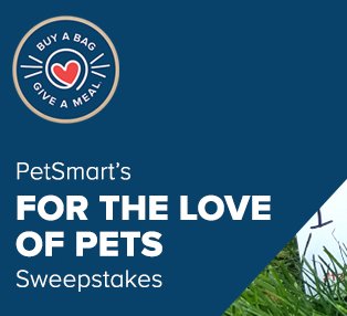 For The Love of Pets Sweepstakes