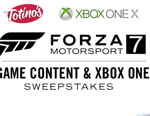 Forza Motorsport 7 Xbox One X Sweepstakes