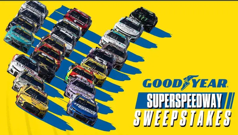 FOX Sports & Goodyear NASCAR Experience Sweepstakes – Win A Trip For 2 To Talladega For A VIP NASCAR Experience (3 Winners)
