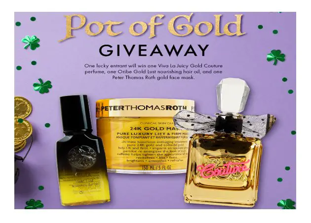 FragranceNet Pot of Gold Giveaway - Win A $500 Beauty Prize Pack