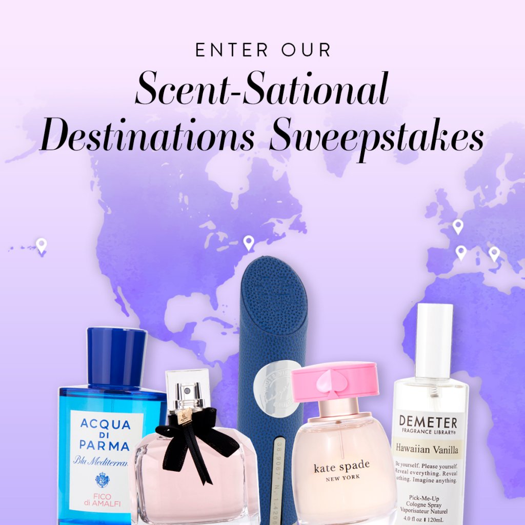 FragranceNet Scent-Sational Destinations Sweepstakes – Win A Luxury Fragrance Bundle