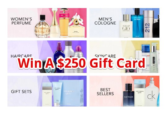 FragranceNet Shopping Spree Sweepstakes - Win A $250 Shopping Spree