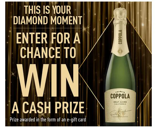 Francis Ford Coppola Winery Coppola Brut Turn Up Your Style - Win A $200 Gift Card (20 Winners)