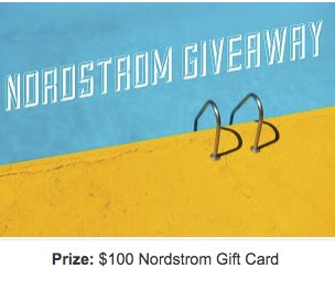 Free $100 Nordstrom Gift Card