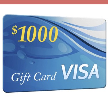 Free $1000 Visa Gift Card