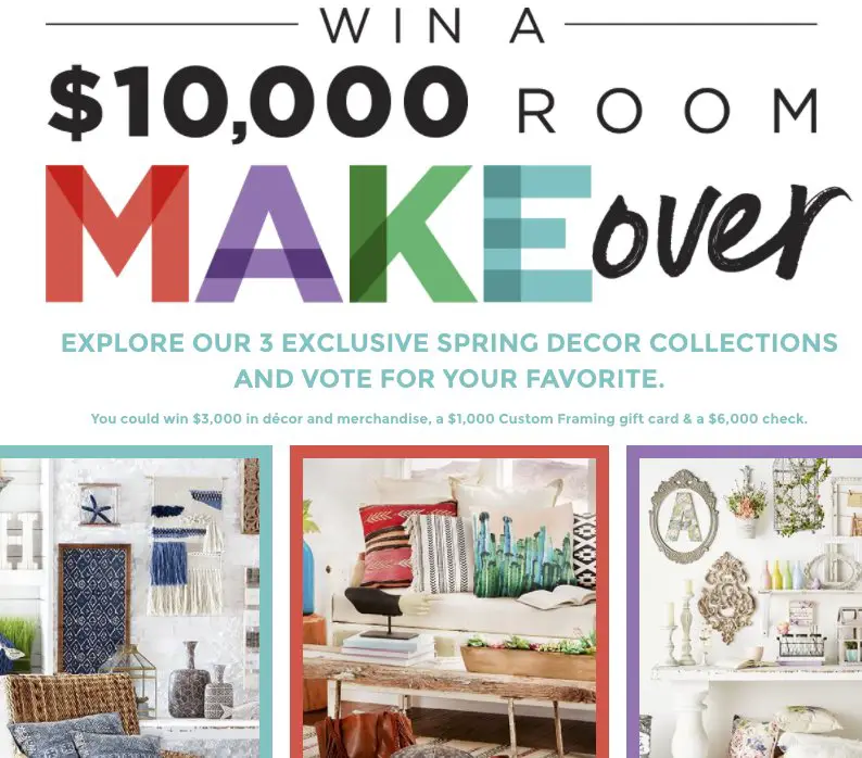 Free $10000 Room Makeover Sweepstakes