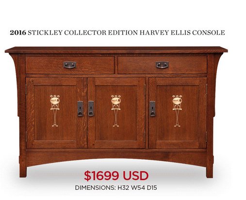 Free 2016 Collector Edition Harvey Ellis Console