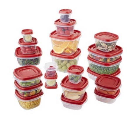 Free 42 Piece Storage Container Set by Rubbermaid