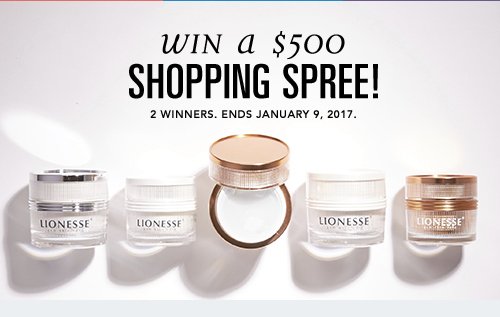 Free $500 Lionesse Shopping Spree