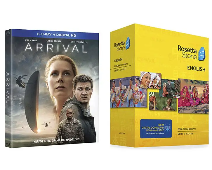 Free Arrival' Blu-Ray With Rosetta Stone Subscription