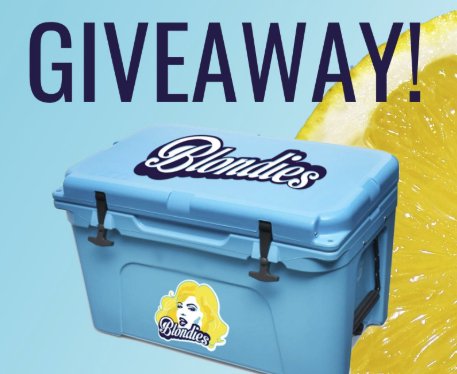 Free Cooler and Blondies Cocktails