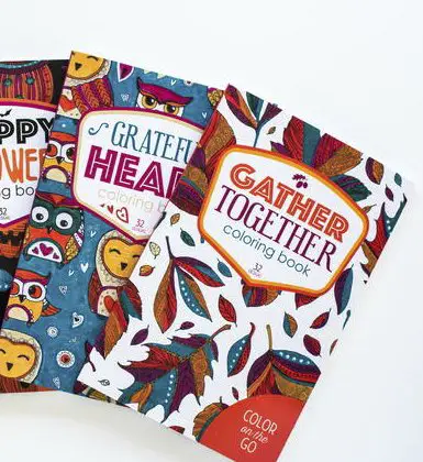 Free Cozy Fall Adult Coloring Book