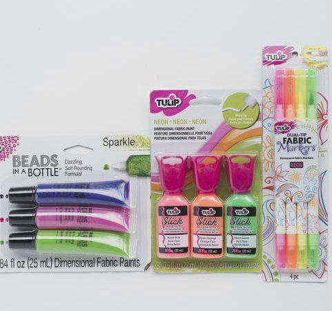 Free Dual-Tip Fabric Markers & Paints