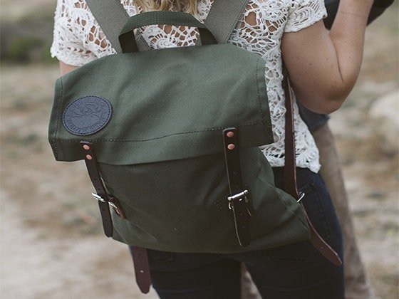 Free Durable Canvas Duluth Pack Scout Backpack