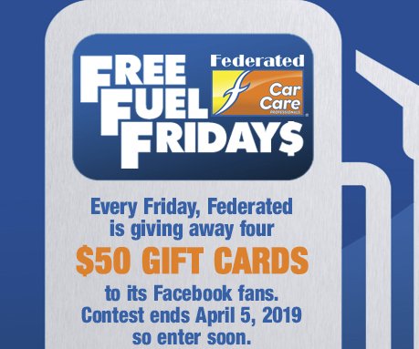 Free Fuel Fridays Giveaway