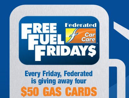 Free Fuel Fridays Giveaway