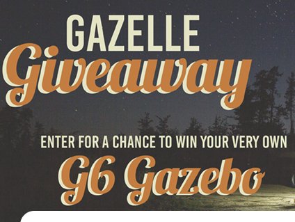 Free Gazelle G6 Gazebo