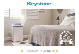 Free Keystone Portable AC Contest - Win a Portable Air Conditioner!