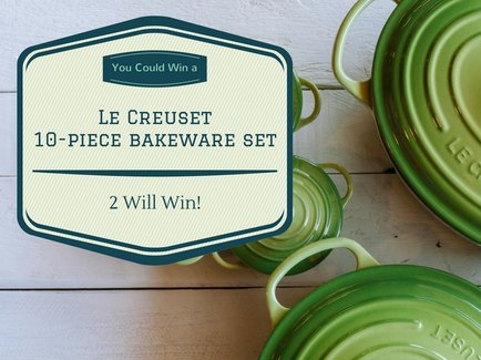 Free Le Creuset 10-piece Bakeware Set