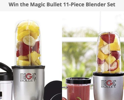 Free Magic Bullet 11-Piece Blender Set