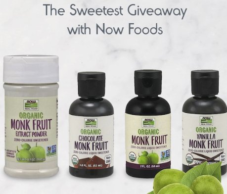 Free Monk Fruit Sweetener