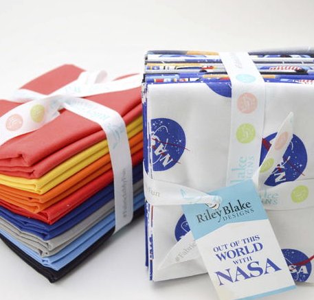 Free Nasa Out of this World Fabric Bundle