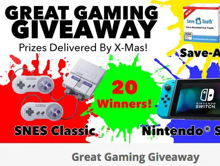 Free Nintendo Switch or SNES Classic Mini