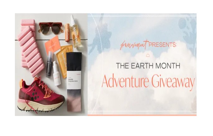 Free People's Earth Month Adventure Giveaway - Win A $1,829 Prize Pack