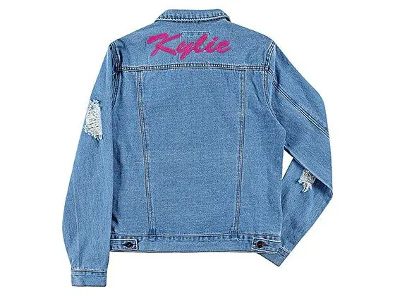 Free Personalized Denim Jacket from Beau’s Babes