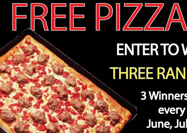 Free Pizza Fridays Giveaway