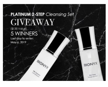 Free Platinum 2-Step Cleansing Kit