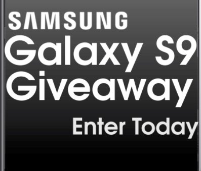 Free Samsung Galaxy S9 Giveaway