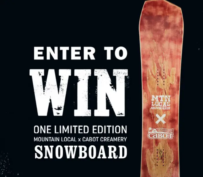 Free Snowboard Sweepstakes