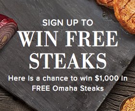 Free Steaks Sweepstakes