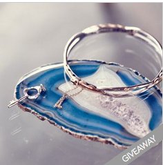 Free Tacori 18k Rose Gold and Silver Promise Bracelet!