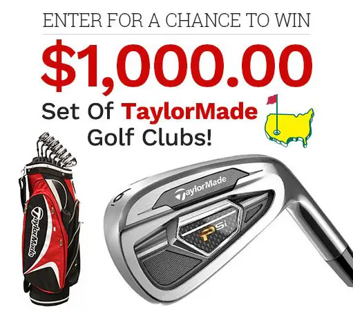 Free TaylorMade Golf Clubs, $1000 Value