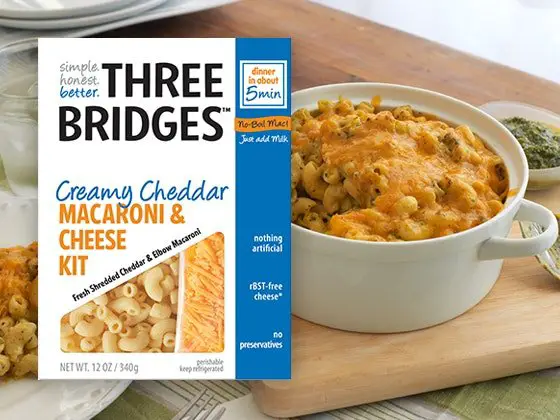 Free Three Bridges Mac & Cheese Prize Package