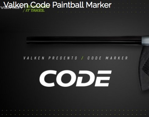 Free Valken Code Paintball Marker