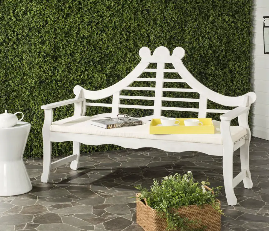 Free Wales Fancy Lutyens Garden Bench